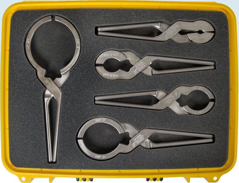 To protect your process vessel, order the process connection pliers set.